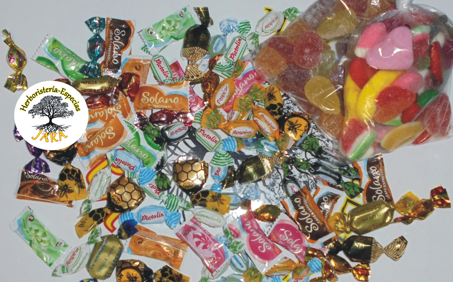 Herboristería Especias JARA Torremolinos Caramelos